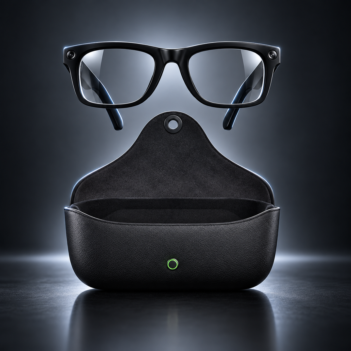VEYO N AI Glasses with Charging Case